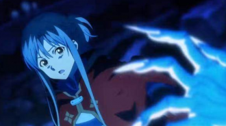 《刀劍神域》劇場版2：桐人教亞絲娜PK，亞總被幽靈嚇到了