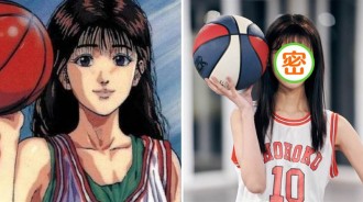 美爆 ！「空靈氣質妹」cos赤木晴子被讚「完美還原」， 網讚翻：是初戀的感覺