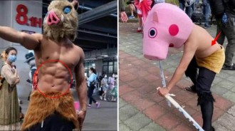 正版cosplay與盜版cosplay相遇，誰醜誰尷尬