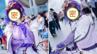 coser仗著自己腿細，乳膠襪都敢當褲子穿，看到成品也太驚豔！
