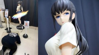 二次元肥宅跪拜「嫌棄臉」手辦，稱為了再現原作，毫無尊嚴！