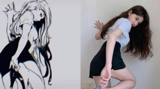 漫畫腰挑戰之後，「漫畫腿」再次流行，二次元的審美「為難了」三次元