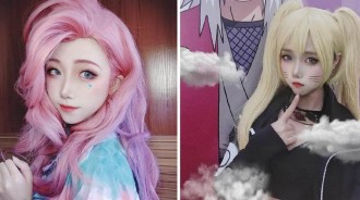 一人COS六美女：漁網裝照美冥，旗袍裝雛田，都敵不過女版鳴人