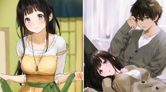 冰菓：S2手繪婚後的千反田愛瑠太太，距折木淋雨已經過去了8年