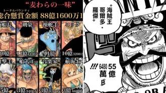 克洛克達爾墊底、索隆無緣前十！《海賊王》漫畫人物懸賞金排名TOP10