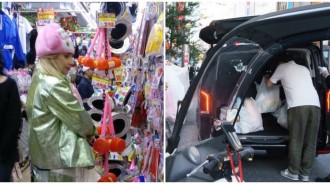 接地氣的西洋天後！女神卡卡現身日本「私下去唐吉軻德」　狂逛2小時「爆買10袋戰利品」開心模樣超Q