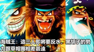 海賊王：這三人即將要反水，黑鬍子的勢力跟草帽團相差甚遠