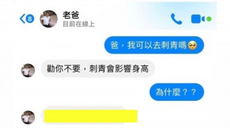老爸說刺青會影響身高...是真的！