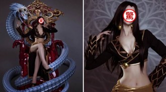 比例完美！1米94俄妹COS《海賊王》女帝：極致還原