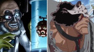 海賊王：大熊來自特殊種族，貝加龐克告訴龍他快死了！