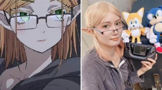 老巫婆退散！櫻花妹COS《異世界舅舅》被做成了梗圖！