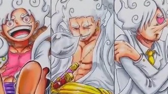 海賊王：草帽團全員「成功覺醒」，化身尼卡形態！索隆香吉士很形象，娜美羅賓太美