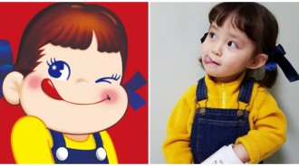 真人不二家牛奶妹！3歲萌妹「水汪汪大眼＋療癒臉蛋」爆紅　8歲進化「變長髮仙女小正妹」瞬間融化❤️
