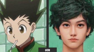 《全職獵人》電腦合成真人化，奇犽妥妥美少年，西索太邪氣