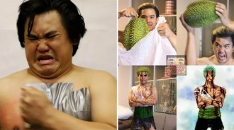 泰國小哥的「慘痛COS」，男人就要對自己狠一點，網友：忍不住笑出聲