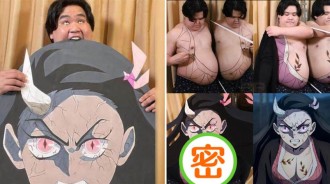 低成本Cosplay：血鬼術禰豆子，那個沒有上限的男人又一辣眼神作~