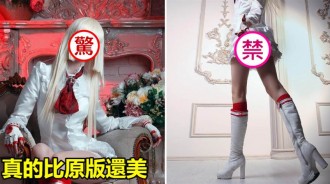 種族天賦？俄羅斯妹子COS鐵拳莉莉，看到「真實容貌」，網友：真是比原版還美