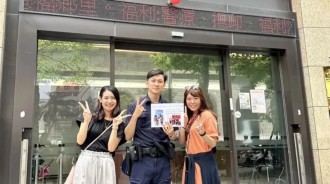 櫻花妹來台自由行「弄丟錢包」！帥警霸氣借1萬　隔天獲感人回報