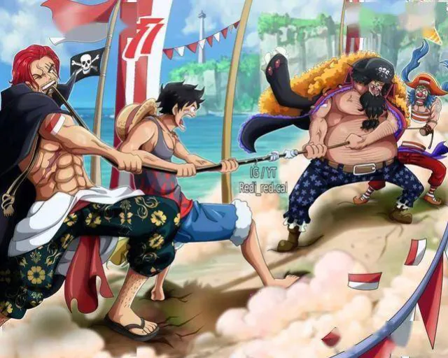 海賊王1151話，黑鬍子擊殺革命軍臥底青雉，伊姆顏值逆天，太美了