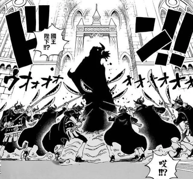 海賊王1154話，洛克斯懸賞金60.502億貝里，神騎刑罰長登場，燃爆