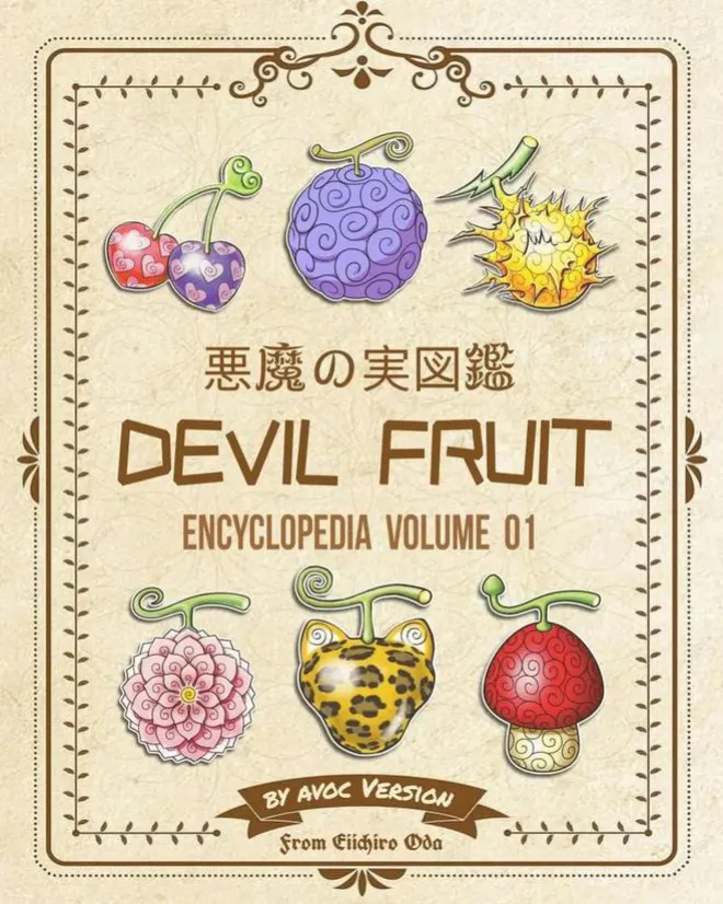 海賊王情報：6顆惡魔果實形狀公布，腕龍果實可愛，荊棘果實好疼