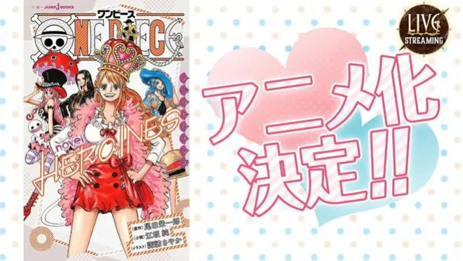海賊王：女性主角外傳小說決定動畫化