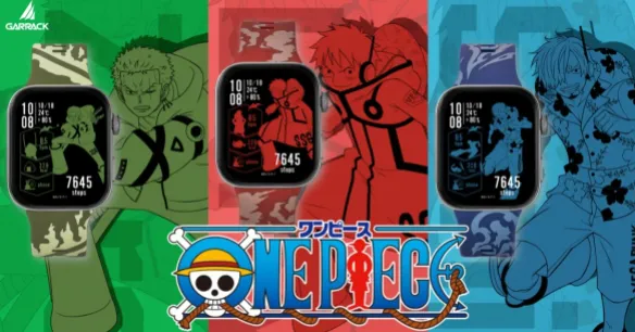 超人氣動畫《海賊王》聯名角色主題智能手錶即將推出
