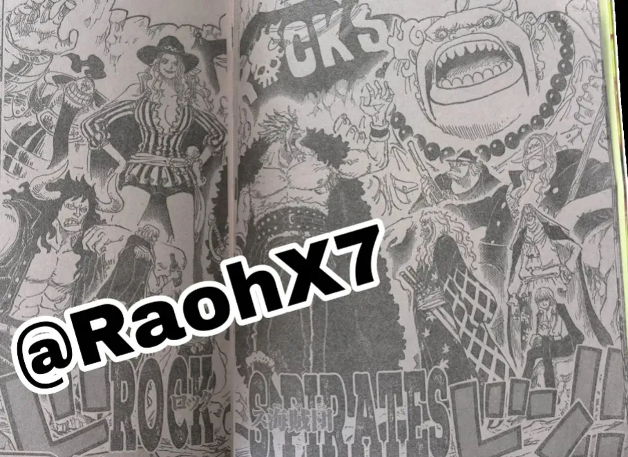 海賊王1156話：與金獅子齊名的「銀斧」首次登場，標準的強者形象