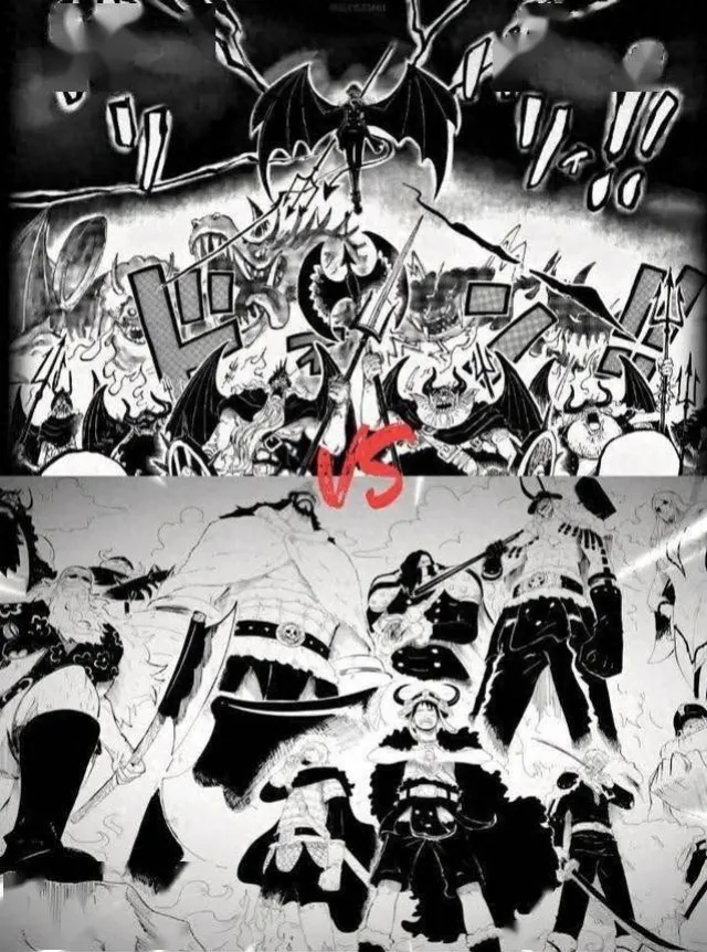海賊王1158話，大熊滿血復活，血戰神騎！滿血卡普死斗洛克斯