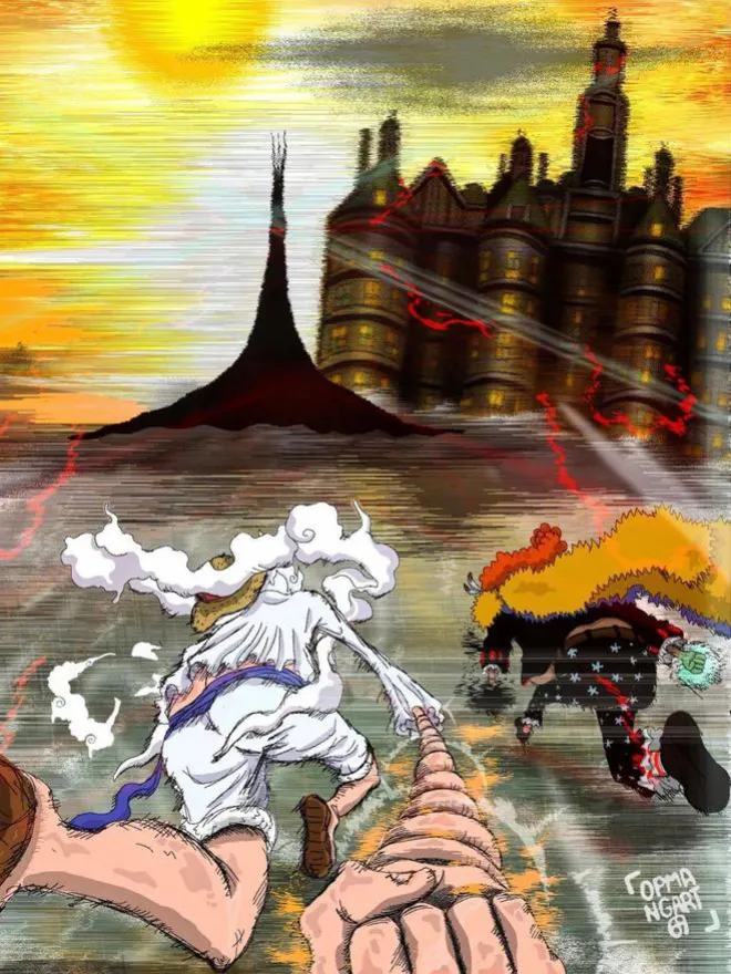 海賊王1166話，加林聖獲得幻獸種能力，路飛媽媽登場，竟是女帝