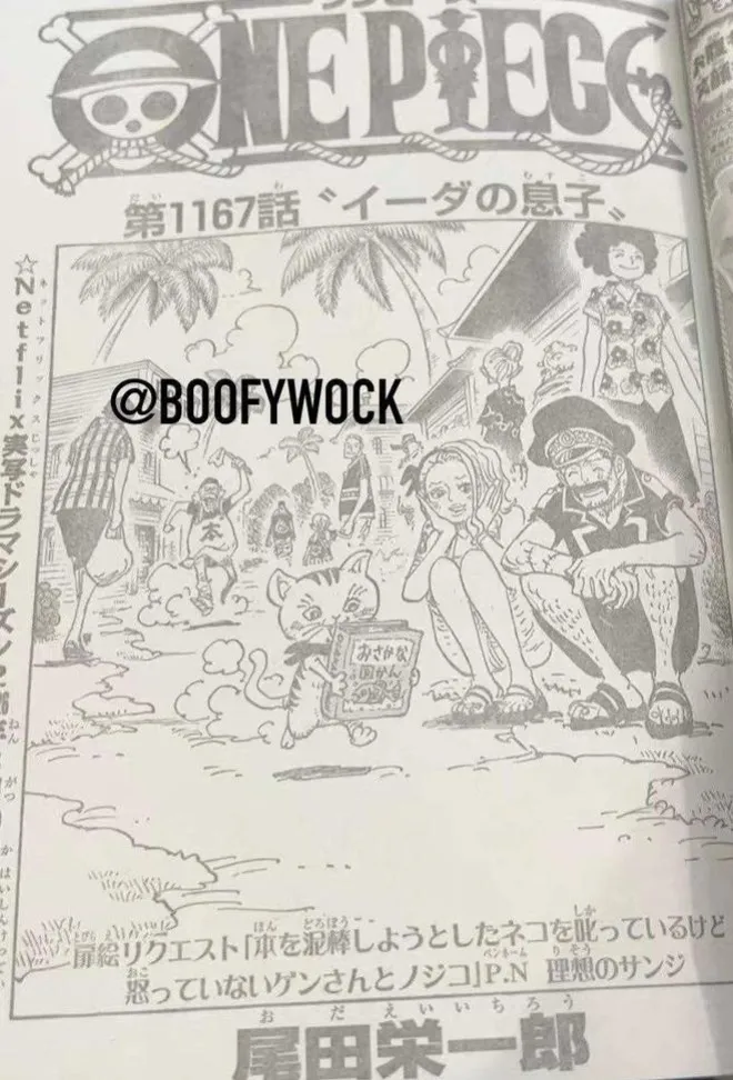 海賊王1167話全圖漫畫：神騎雙子帥爆了，洛基毀滅巨人村，燃爆