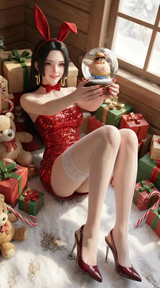 海賊王，女團聖誕節裝，甜美可愛，楚楚動人