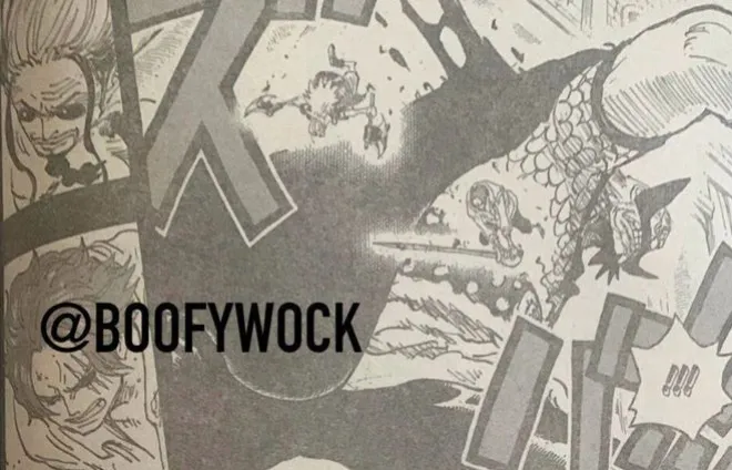 海賊王1169話，香克斯和賈巴激戰哈拉爾德，洛基獲得鐵雷和果實