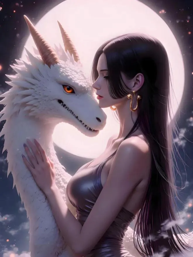 海賊王，漢庫克晚禮服，高貴美艷，身姿曼妙