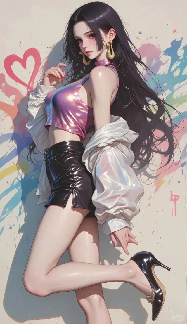 海賊王,漢庫克潮流裝,英姿颯爽,美麗帥氣