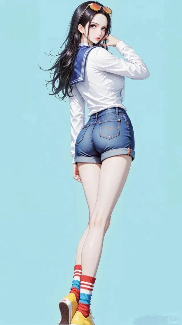 海賊王，羅賓潮流風，氣質御姐，又純又欲