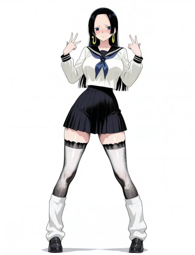 海賊王，漢庫克純欲風，身姿挺拔，韻味十足