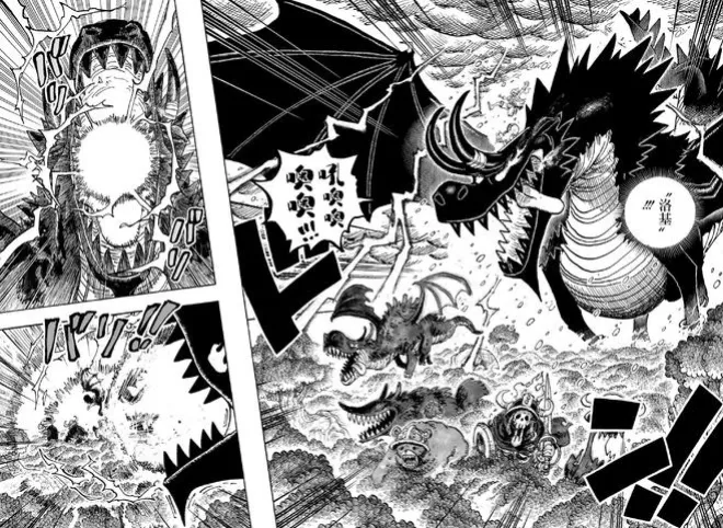 海賊王1177話情報：炸裂，尼卡路飛&洛基迎戰伊姆，鷹眼擊殺黃猿