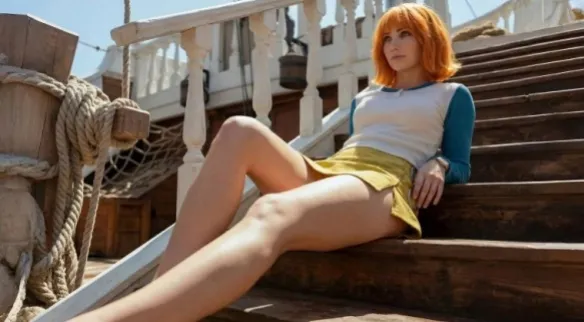 超敬業！網飛《海賊王》娜美演員堅持寒冬穿短裙拍攝