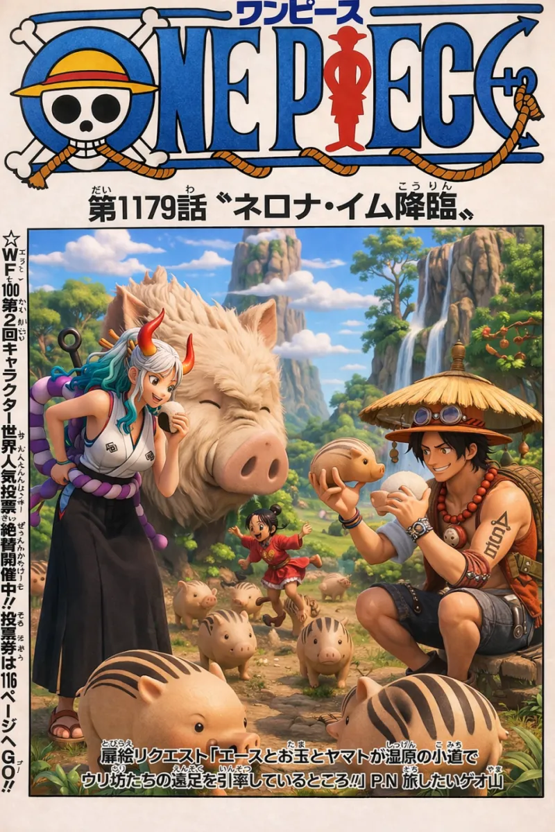 海賊王 1179 話高能預警！伊姆大人真身降臨！草帽團終迎終極之戰！