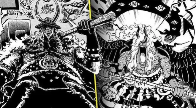 海賊王1183話，伊姆大人變身女惡魔形態，燼的父親來到艾爾巴夫